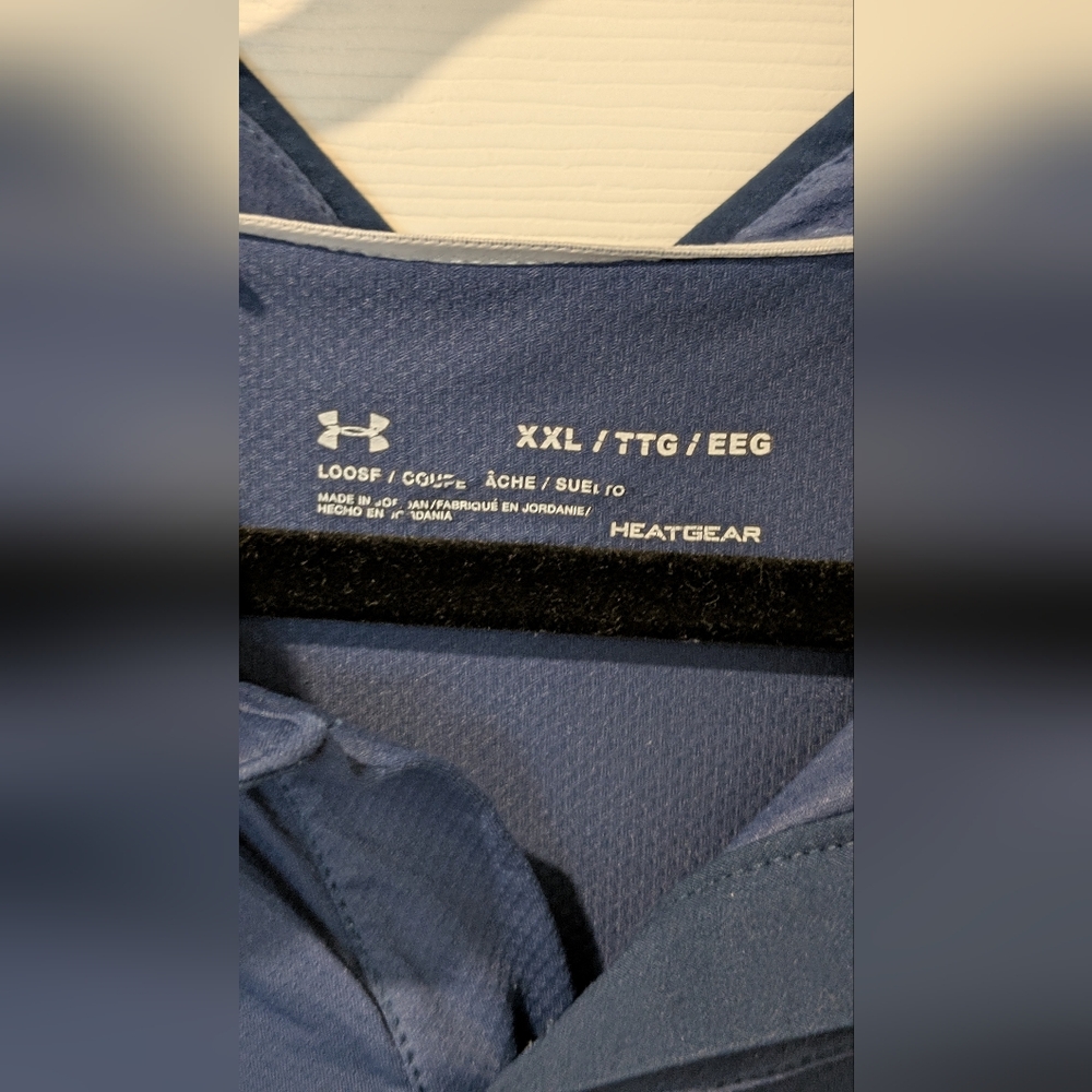 Under Armour Men's Navy Polo Shirt - Picture 2 of 6
